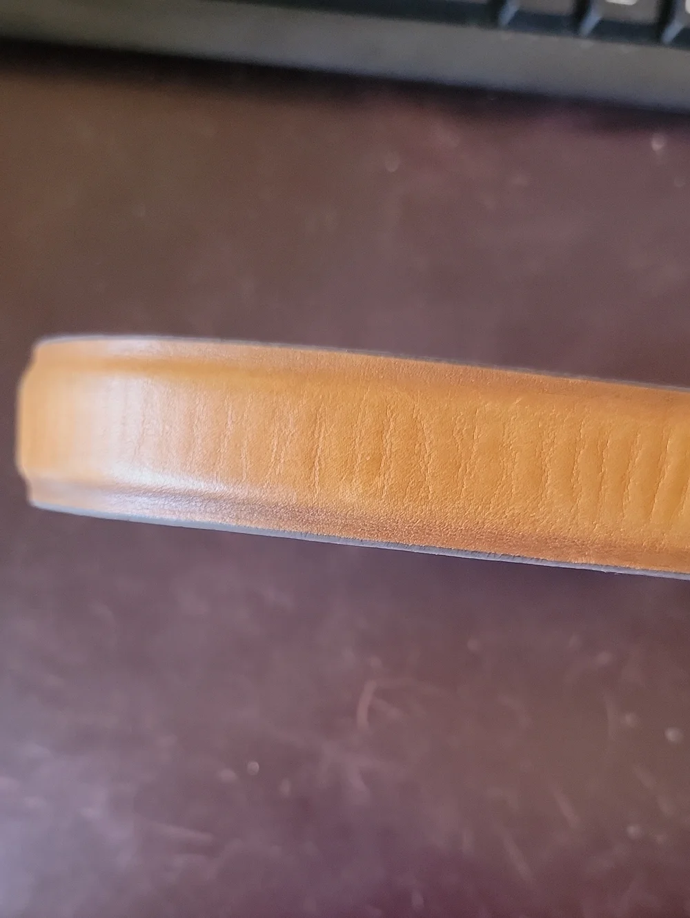 Thursday Men's Refined Leather Belt Toffee